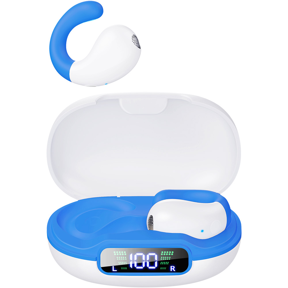 ワイヤレスイヤホン 骨伝導 Bluetooth5.3 イヤホン ヘッドホン 耳掛け式  耳クリップ型 ブルートゥース Hi-Fi高音質  軽量通話 iPhone Android 対応 |  | 04