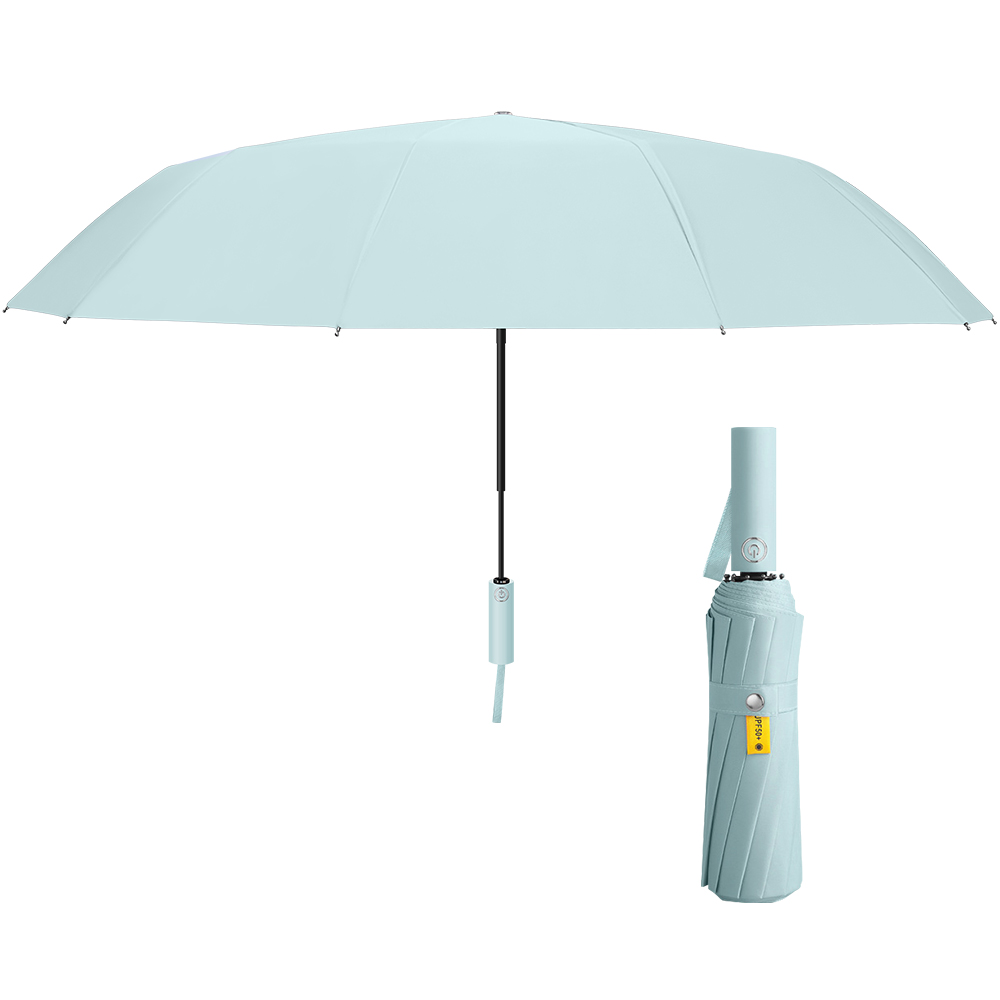 折りたたみ傘 自動開閉 ワンタッチ メンズ  レディース 大きい 折り畳み傘 晴雨兼用 雨傘 丈夫 頑丈 耐強風 日傘 傘 24本骨 男女兼用 収納ポーチ付き |  | 05