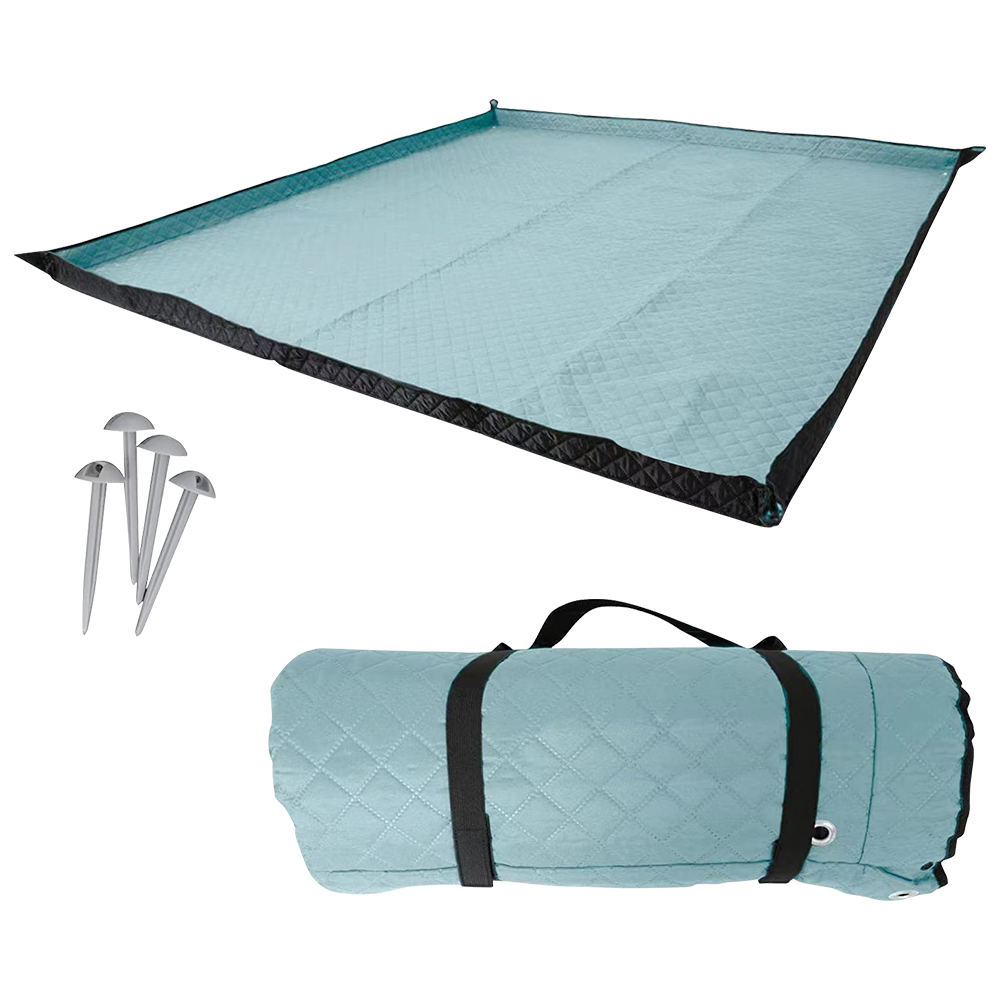 レジャーシート 厚手 大判 200x200cm レジャーマット 大きい 6人 8人 大きい フチ自立型 ピクニックシート 折りたたみ ピクニックマット 子供 遠足 テントシート |  | 03