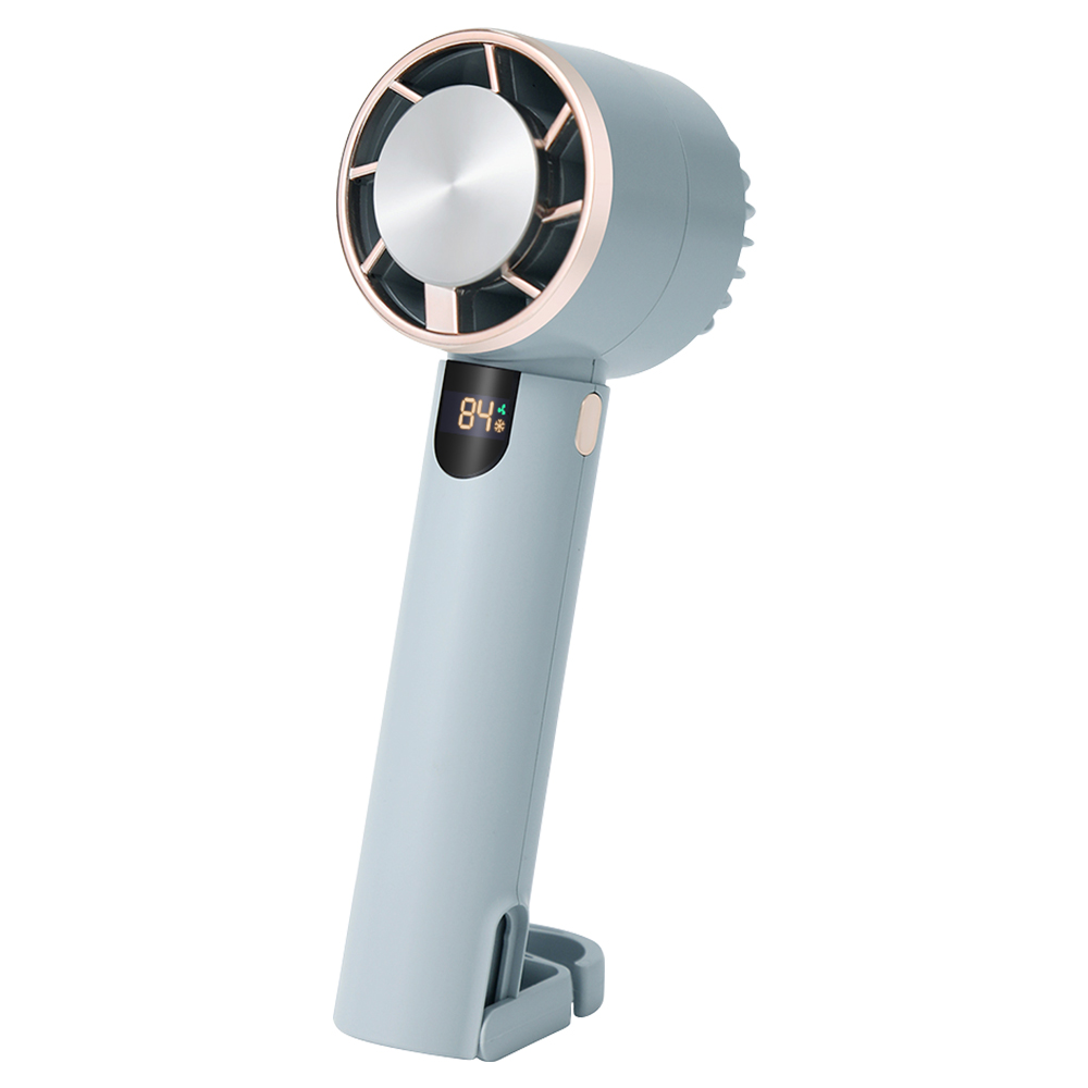 【冷却プレート付き】扇風機 手持ち 卓上扇風機 掛ける 強力 冷感 ミニ扇風機 ポータブルクーラー ハンディファン クーラー 静音 冷風 デジタル表示 携帯扇風機 |  | 02
