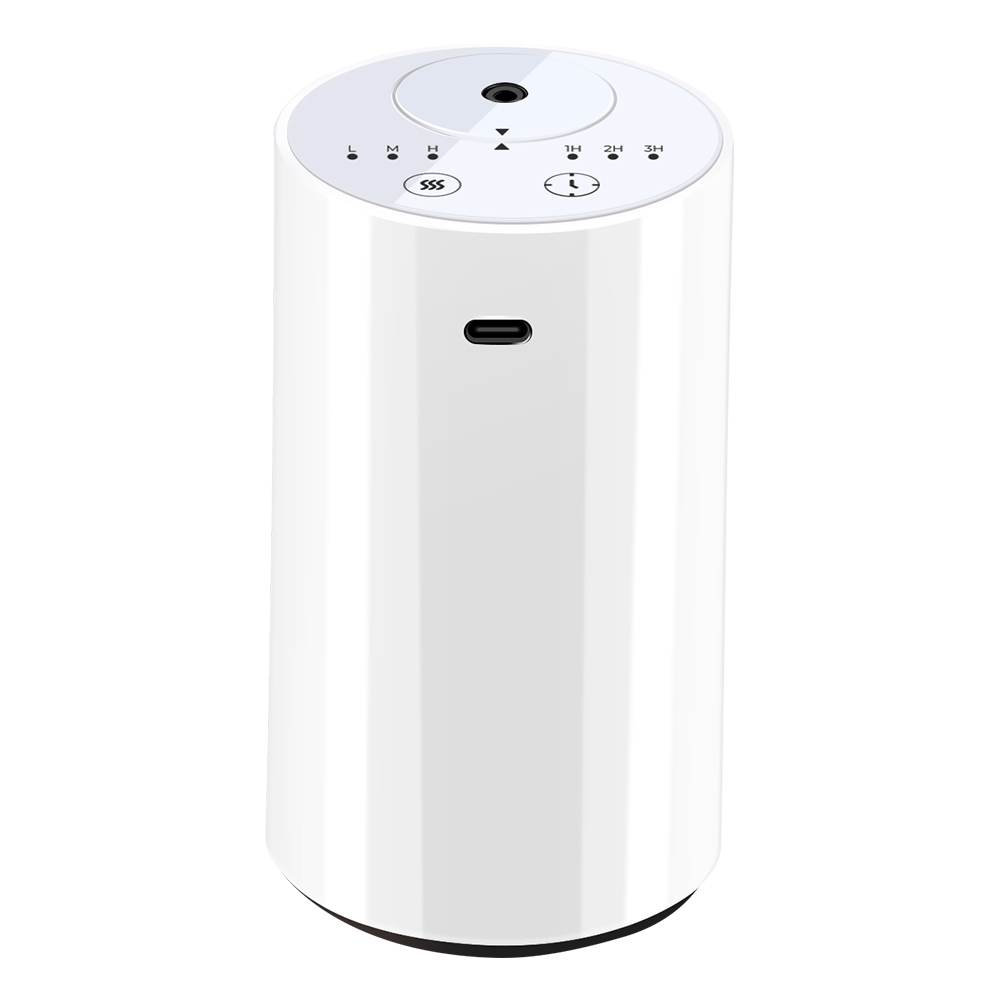 【20mlボルト付き】アロマディフューザー 水なし 車 ディフューザー 噴霧式 木目調 ネブライザー式 芳香剤 コードレス 3段階ミスト量調整 消臭剤 トイレ 静音 |  | 04