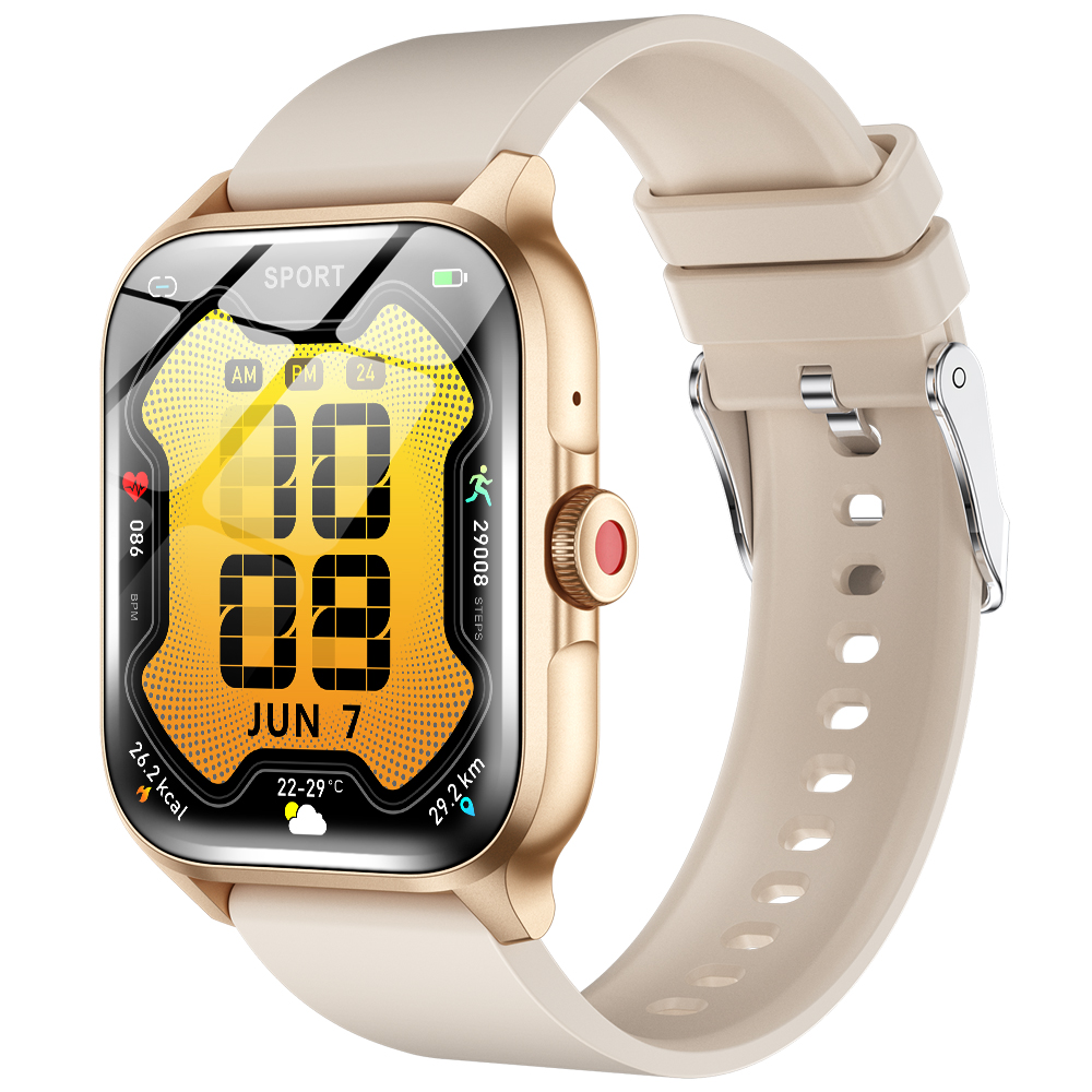 スマートウォッチ Bluetooth通話 1.85ンチ大画面 血中酸素 健康管理 スマートブレスレット 腕時計 着信通知 IP67防水 長待機 メンズ レディース QX15 |  | 02