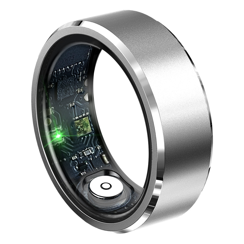 スマートリング 健康管理 活動量計 睡眠記録 運動記録 血中酸素 IP68防水 スマート指輪 フィットネス指輪マグネット充電 長待機時間 iPhone Android 対応 |  | 01