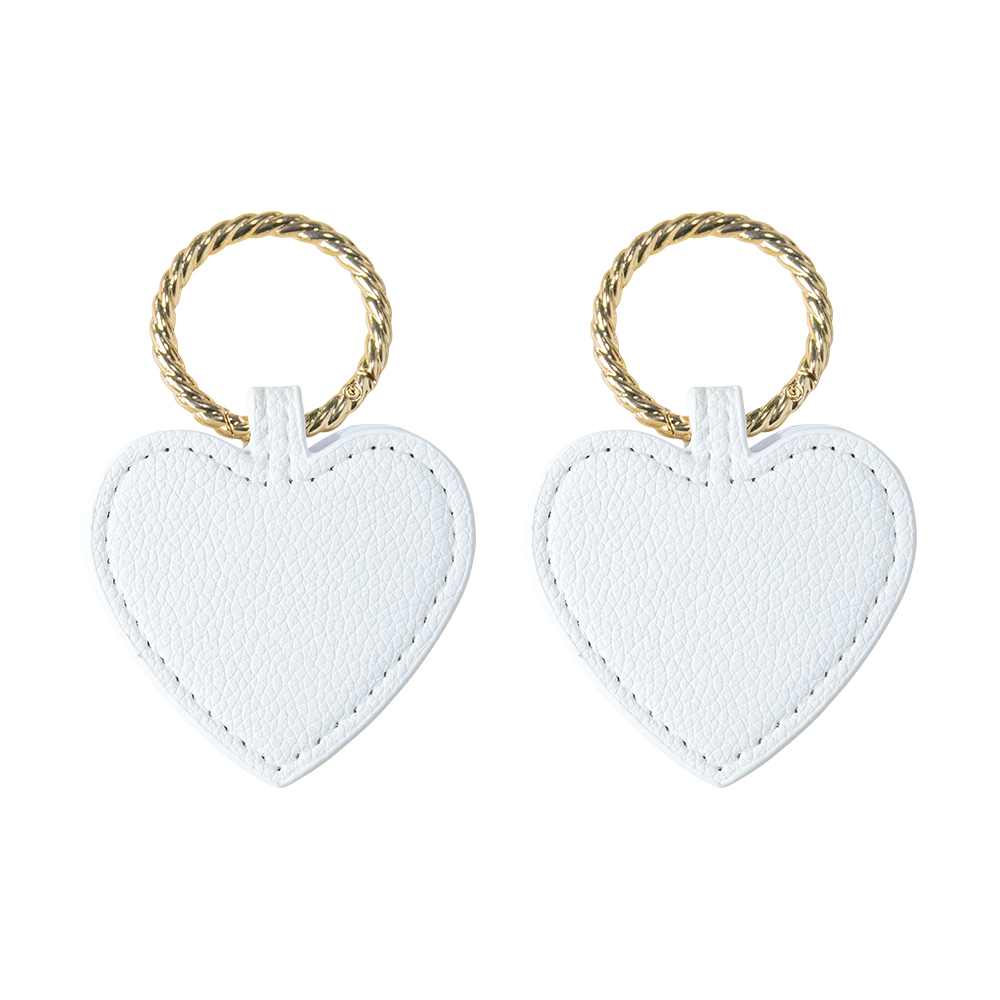 ハットクリップ キャップクリップ 2個セット 帽子クリップ 帽子収納 鞄アクセサリー 強力マグネット 金具 レザー 葉 ハート型 持ち歩き 帽子フック 紛失防止 |  | 04