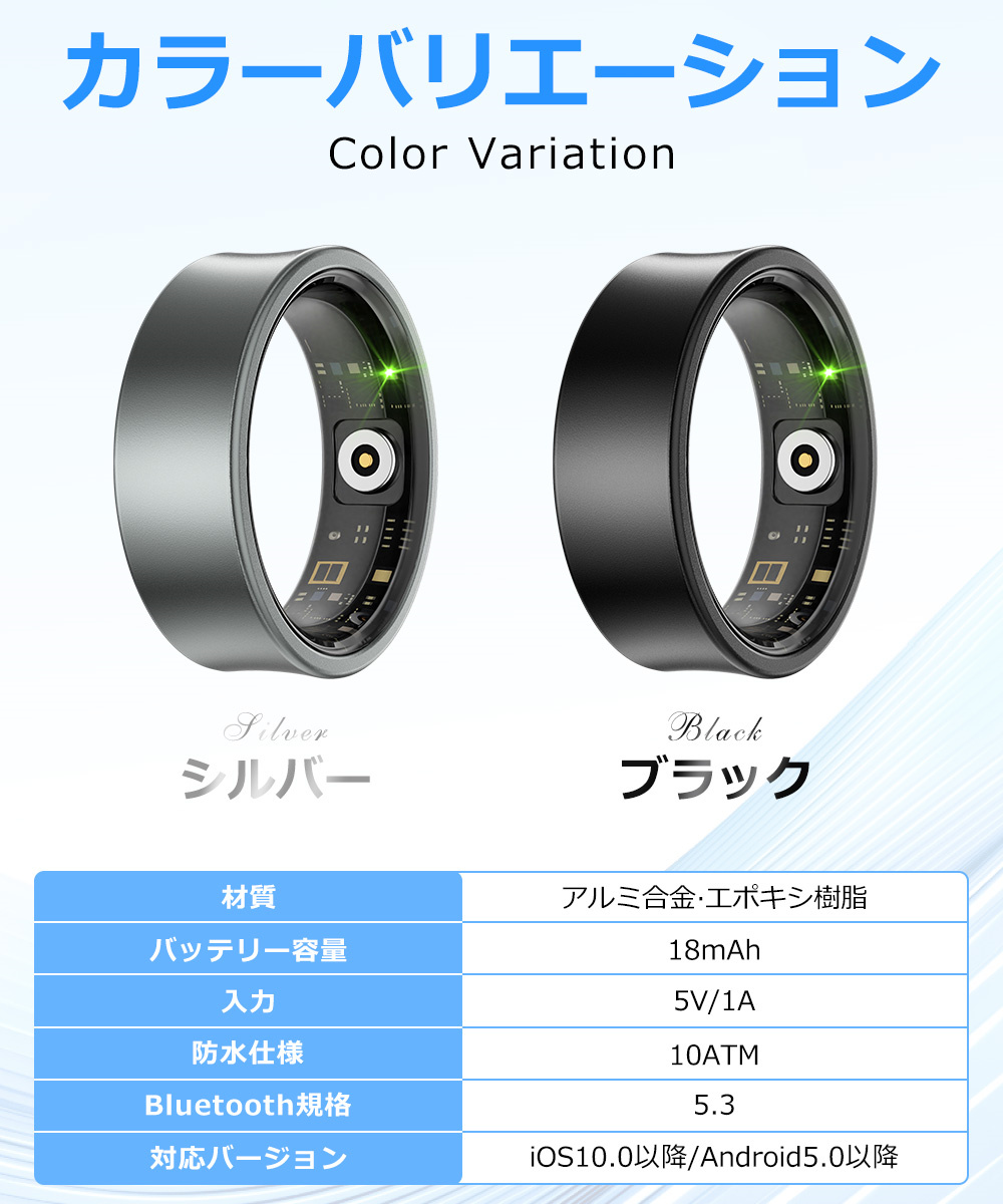 スマートリング 歩数