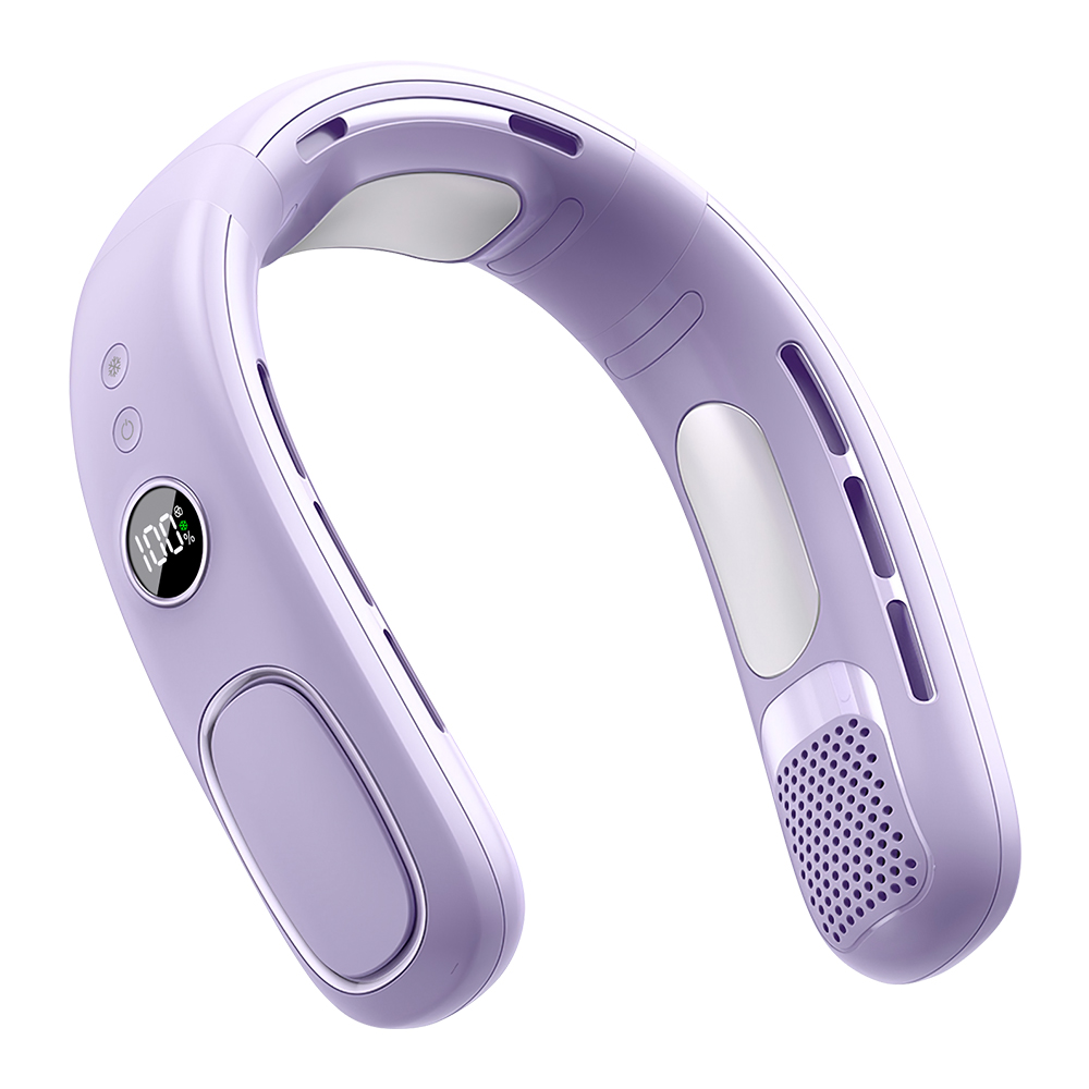 首掛け扇風機 ネッククーラー 冷却プレート付き 瞬時冷却 ネックファン 羽根なし USB扇風機 首掛けファン ひんやり 携帯扇風機 5段階風量調節 ハンディファン |  | 04