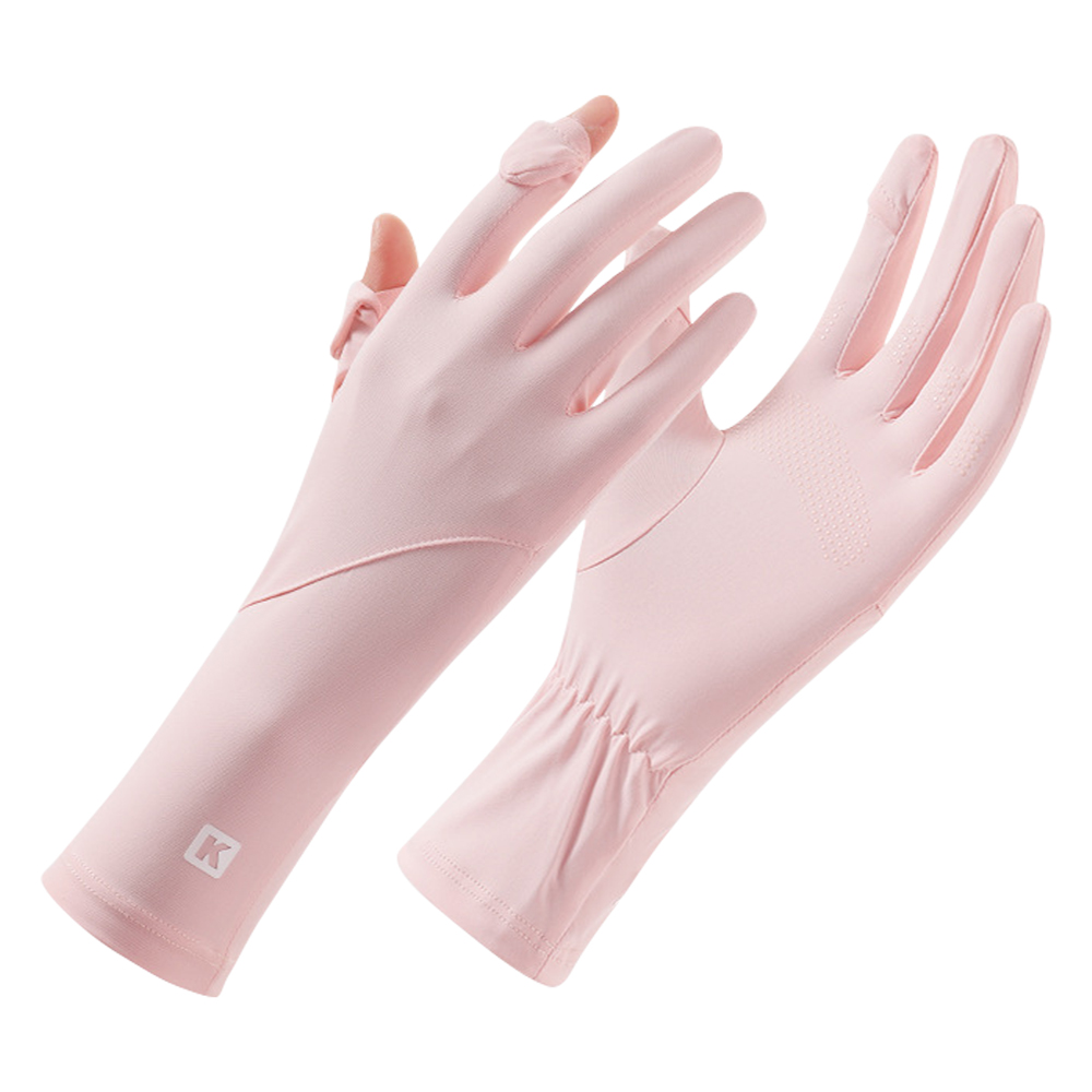 UV手袋 手袋 レディース手袋 接触冷感 ショート手袋 2本指出し UVカット 紫外線 日焼け防止 夏 吸汗速乾 滑り止め スマホ対応 極薄 軽量 通気 アウトドア |  | 04