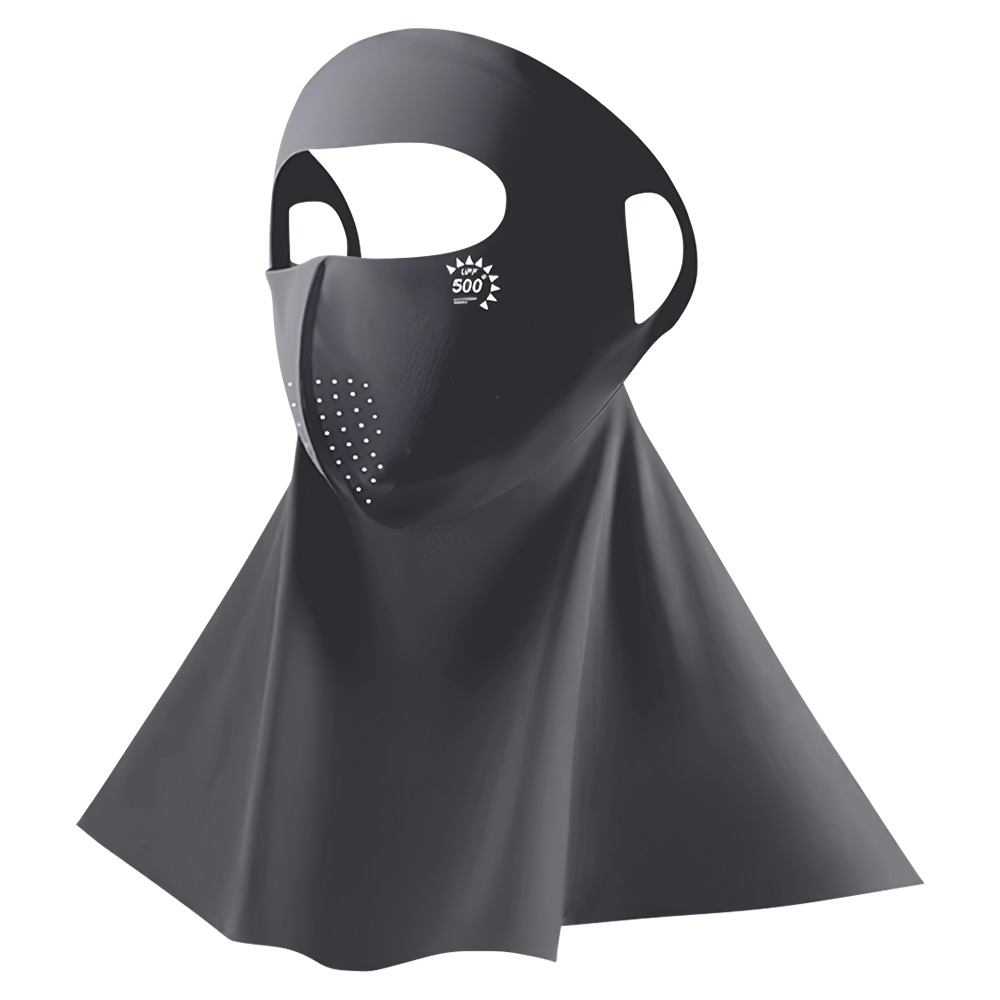 フェイスカバー UVカット フェイスマスク 冷感 ネックカバー アイスシルク UPF500+ 紫外線対策 フェイスガード 夏用 ネックガード 日焼け防止 スポーツマスク |  | 02