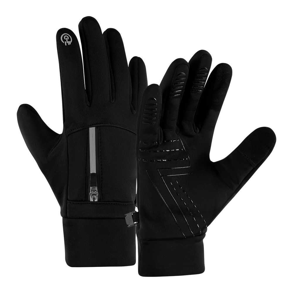 グローブ 防寒手袋 メンズ レディース 防風 防水 ロング バイクグローブ スマホ対応 保温 裏起毛 滑り止め 通気 バックル 耐衝撃 バンド調整可能 通勤 作業 |  | 01
