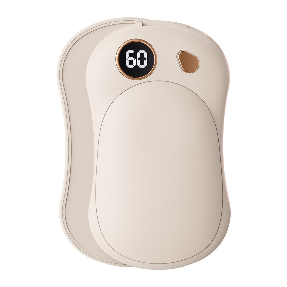 充電式カイロ マグネット分離式 電気カイロ 急速発熱 大容量10000mAh 電子カイロ 3階段温度 モバイルバッテリー機能 Type-C充電式 LEDデジタル 収納袋付き |  | 02