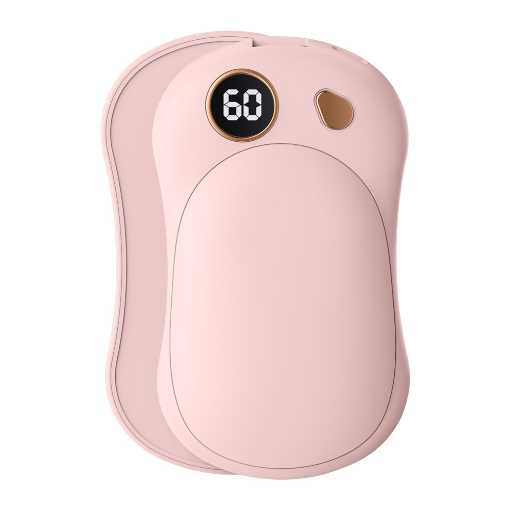 充電式カイロ マグネット分離式 電気カイロ 急速発熱 大容量10000mAh 電子カイロ 3階段温度 モバイルバッテリー機能 Type-C充電式 LEDデジタル 収納袋付き |  | 03