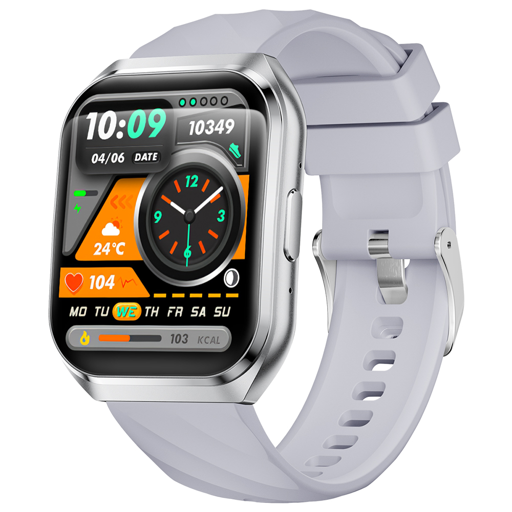 スマートウォッチ メンズ Bluetooth通話 1.83インチ 3D曲面 血中酸素 歩数 健康管理 スマートブレスレット 着信通知 IP68防水 1000mAh大容量バッテリー QS26 |  | 02
