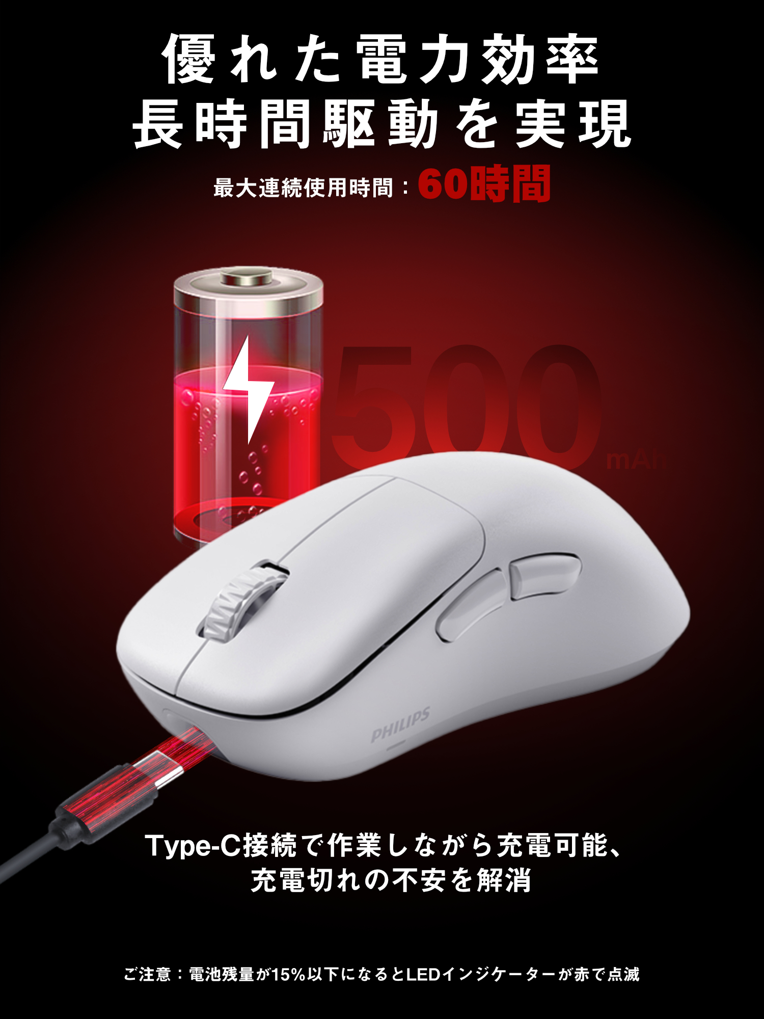 ワイヤレス ゲーミングマウス