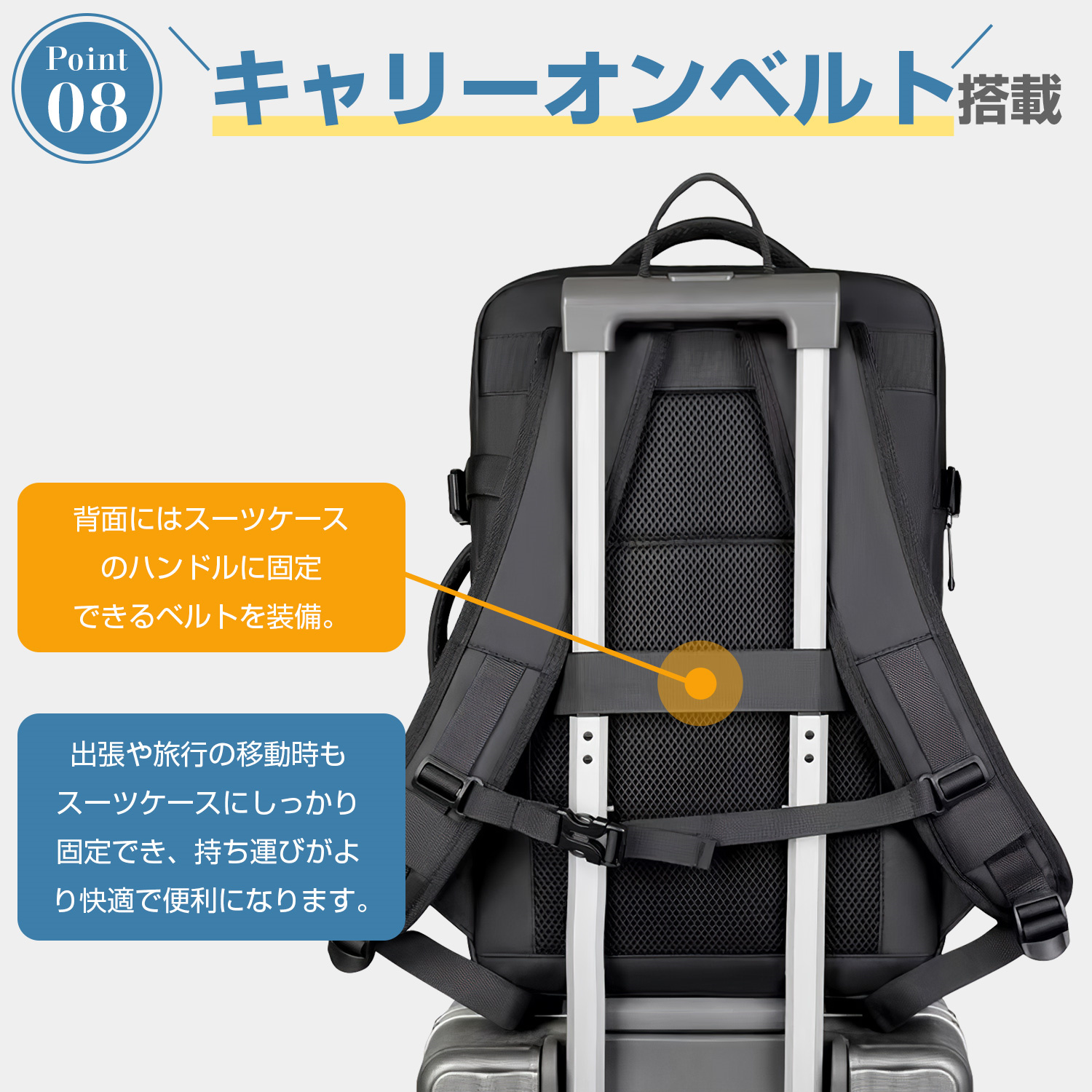 拡張できる リュック メンズ 大容量36L ビジネスバッグ 3Way リュック