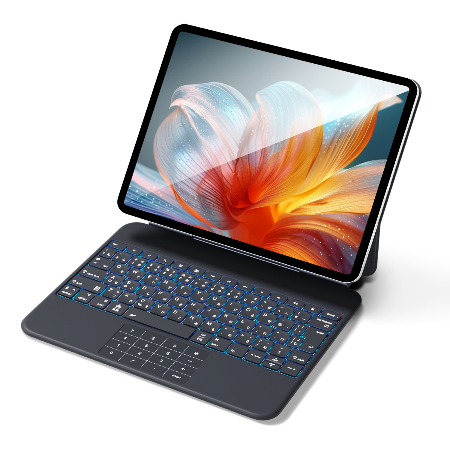 EWIN iPad マジックキーボード ケース 日本語配列 マグネット吸着式