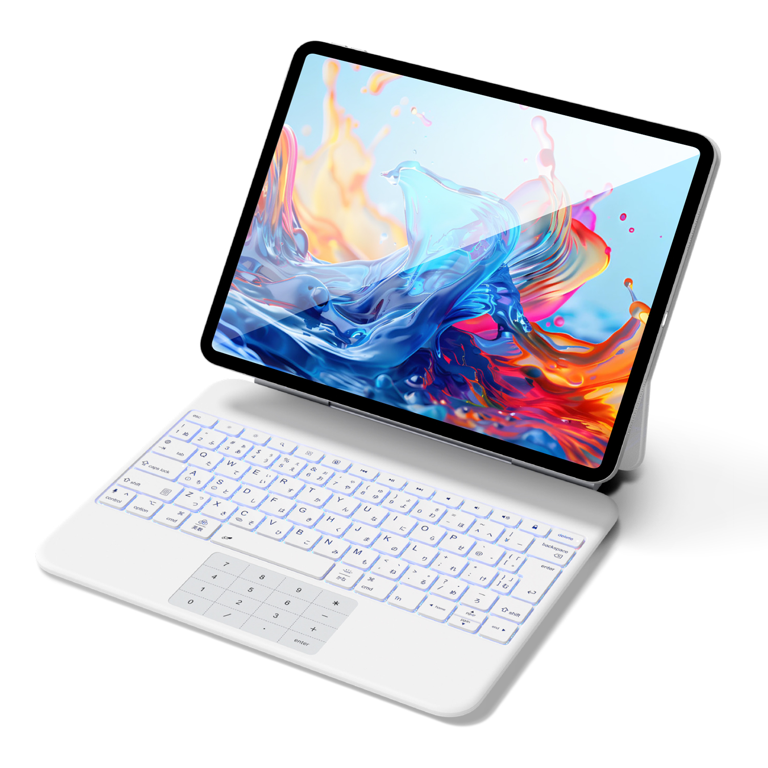 EWIN iPad マジックキーボード ケース 日本語配列 マグネット吸着式