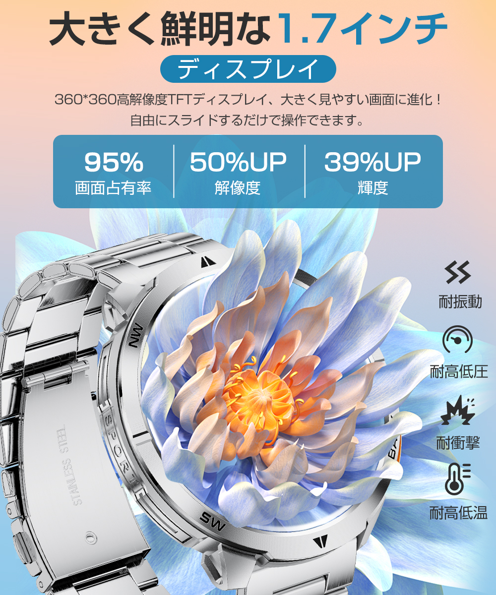 スマートウォッチ android