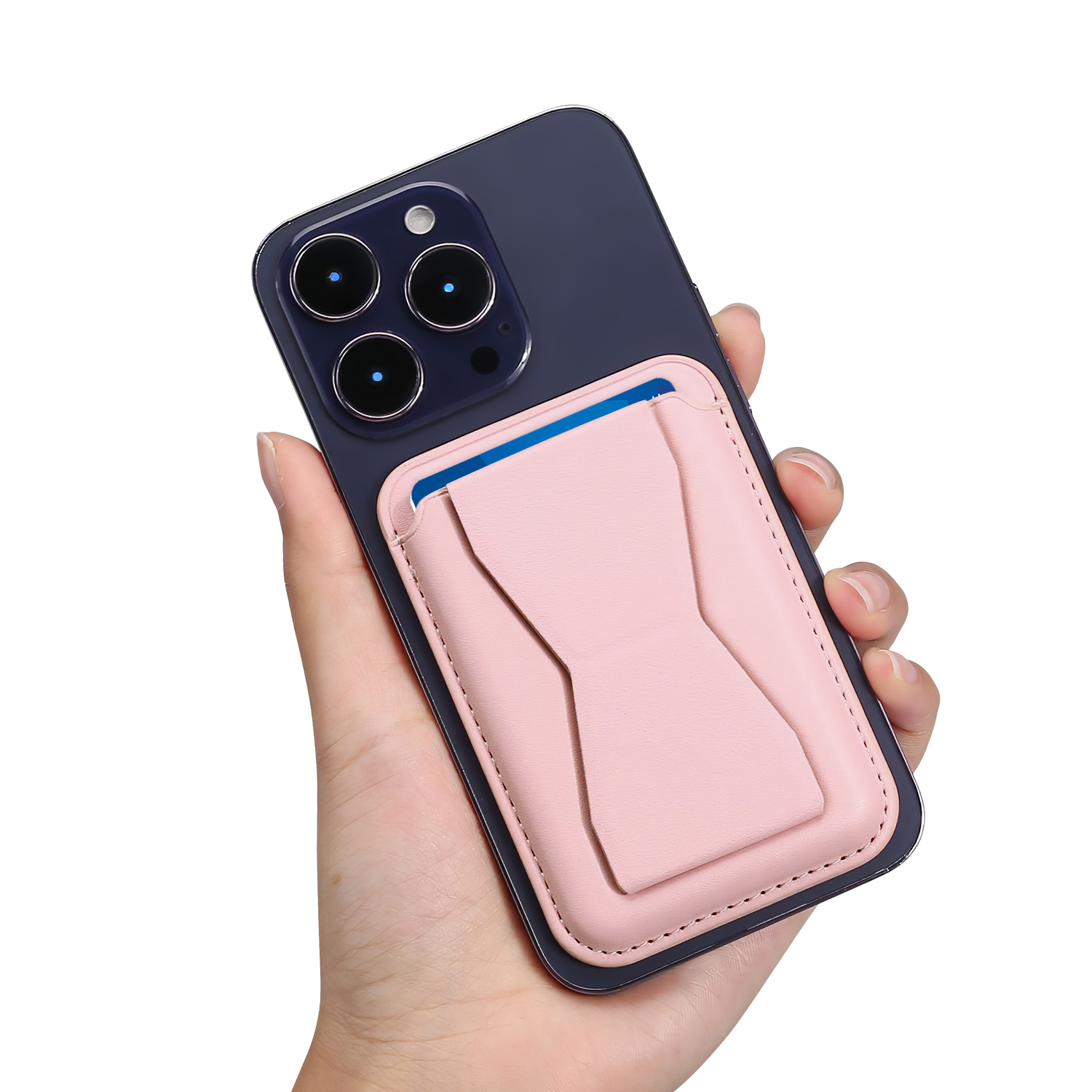 スマホスタンド MagSafe対応 強化磁力 カードケース カード収納 携帯スタンド マグネット メタルリング付き スマホホルダー マグセーフ 磁石 携帯ホルダー |  | 04