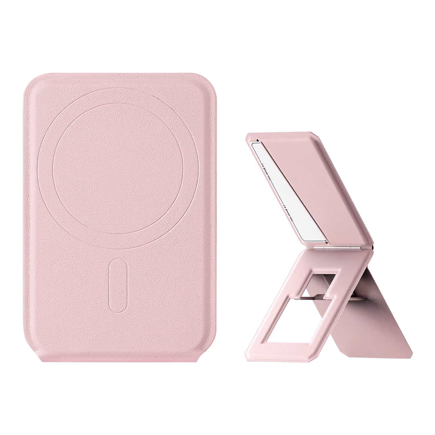 【無段階角度調節】スマホスタンド MagSafe対応 カードケース カード収納 スマホホルダー マグネット メタルリング付き 磁気吸着 マグセーフ 携帯スタンド |  | 06