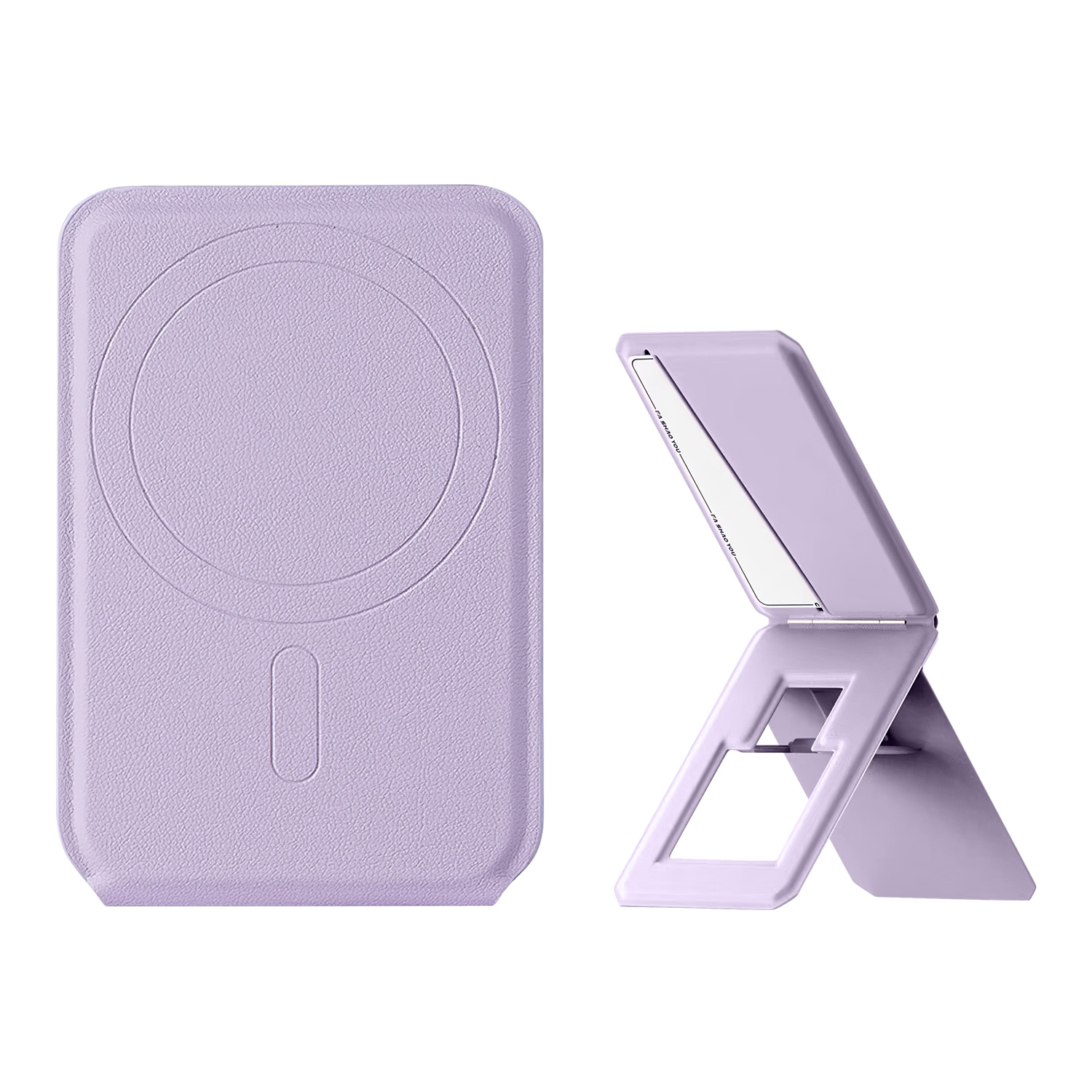 【無段階角度調節】スマホスタンド MagSafe対応 カードケース カード収納 スマホホルダー マグネット メタルリング付き 磁気吸着 マグセーフ 携帯スタンド |  | 07