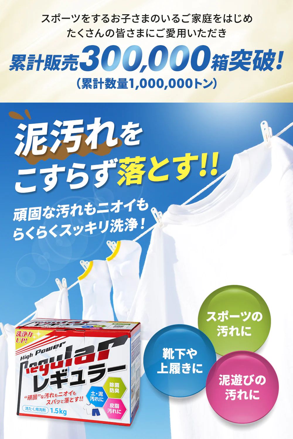 レギュラー 洗剤