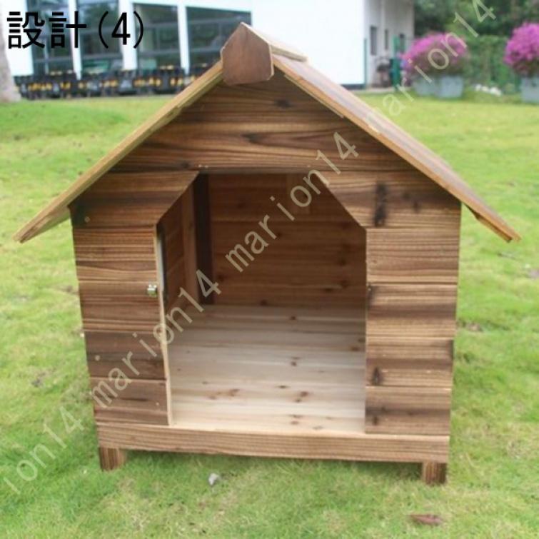[JUI3N] 北欧 犬小屋 中小型犬用 犬舎 木製 ペットハウス 通気性犬舎 ドッグハウス 組み立て簡単 防水素材 防風 防雨 換気 さびない｜tai-store｜05
