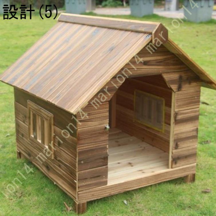 [JUI3N] 北欧 犬小屋 中小型犬用 犬舎 木製 ペットハウス 通気性犬舎 ドッグハウス 組み立て簡単 防水素材 防風 防雨 換気 さびない｜tai-store｜06