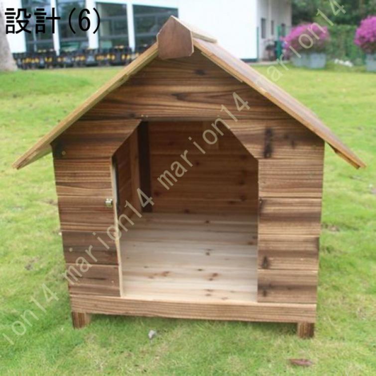 [JUI3N] 北欧 犬小屋 中小型犬用 犬舎 木製 ペットハウス 通気性犬舎 ドッグハウス 組み立て簡単 防水素材 防風 防雨 換気 さびない｜tai-store｜07