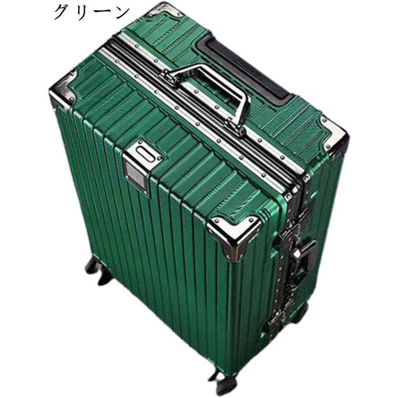 スーツケース キャリーケース 60L キャリーバッグ TSAロック搭載 アルミフレーム 軽量 大型 ...