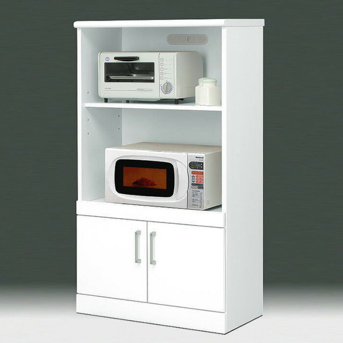 食器棚 レンジ台 キッチンボード 幅70cm 70cm幅 レンジラック カップ