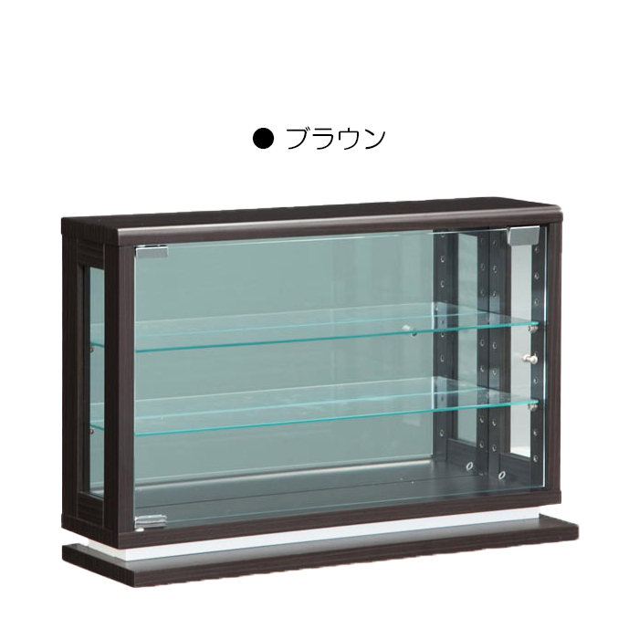 ディスプレイケース ガラスケース LED 小型 幅60cm プラモデル ミニカー ドール 収集｜taiho-kagu｜03