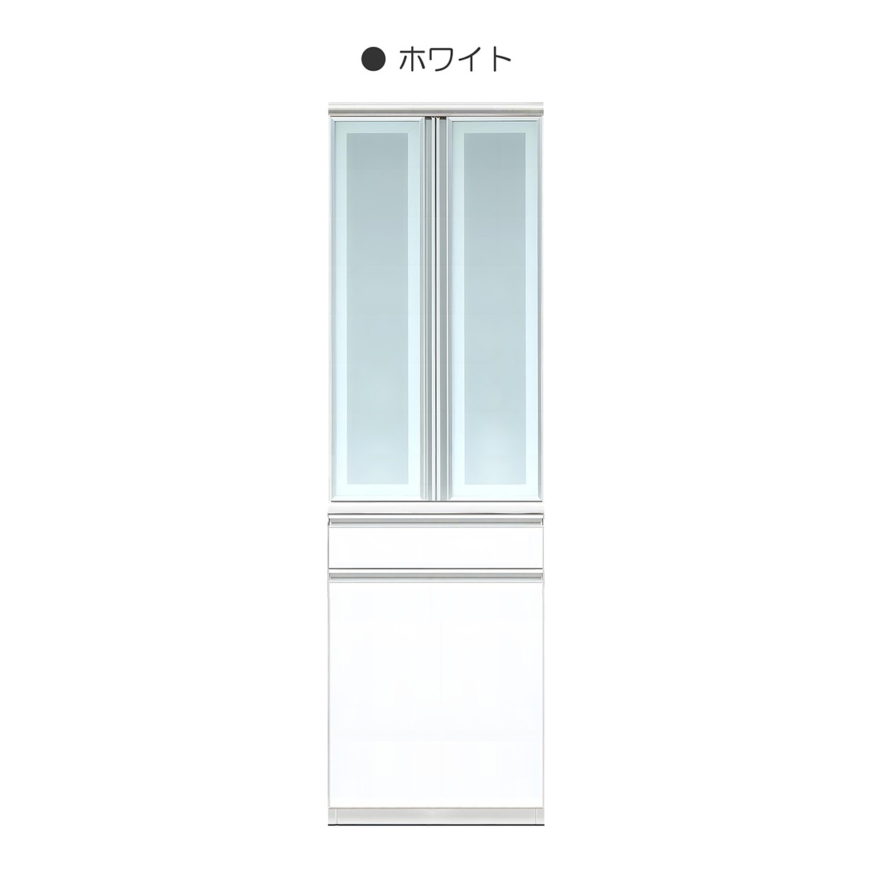 キッチンボード ダイニングボード 食器棚 幅60cm 日本製 ハイグロス