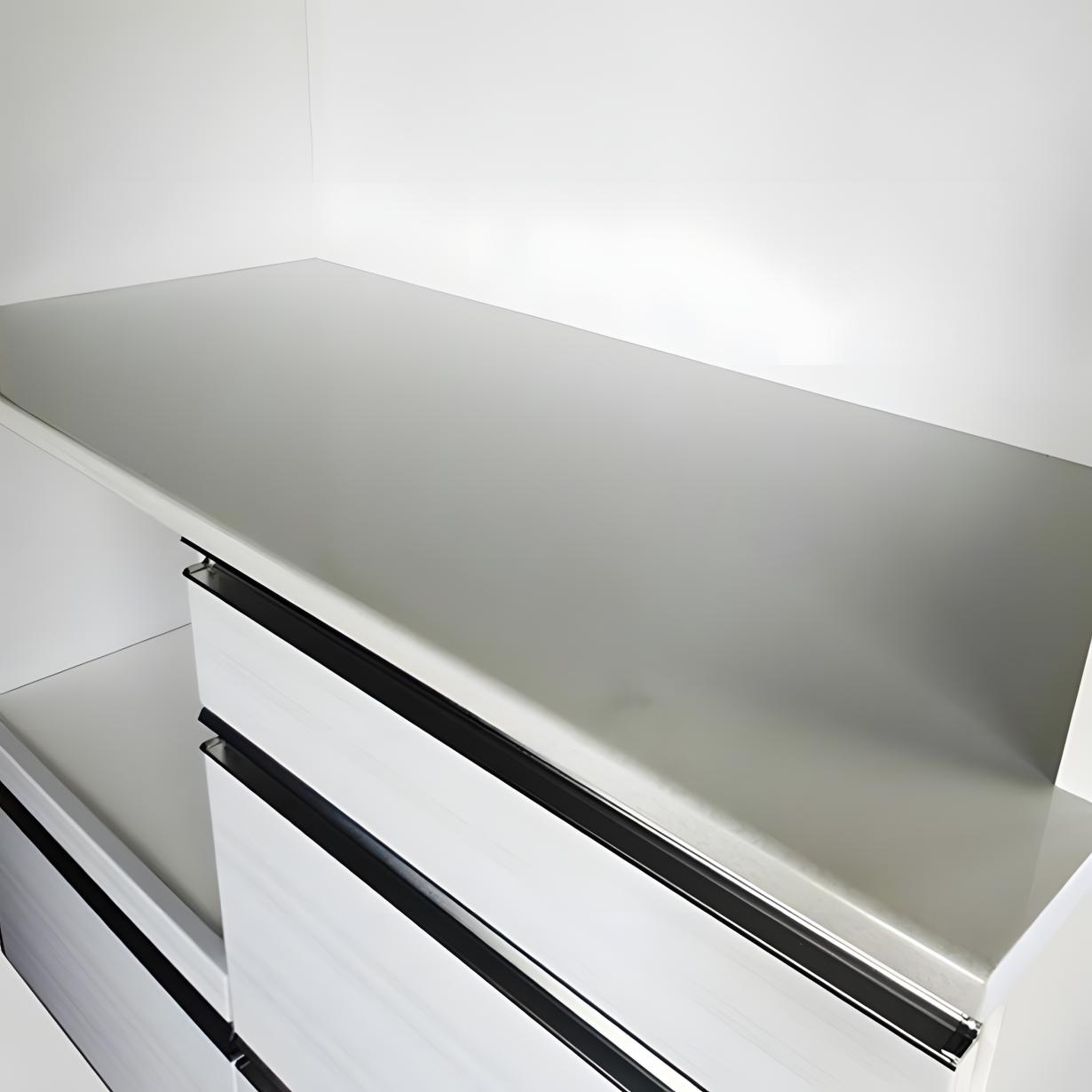 食器棚 レンジ台 キッチンボード 幅120cm 120cm幅 レンジラック カップボード キッチン 収納 電子レンジ台 完成品 キッチン棚 棚 キャビネット 引き戸 おしゃれ |  | 06