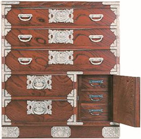 チェスト タンス ローチェスト たんす 木製 おしゃれ 衣装ケース 洋服タンス 5段 幅75cm 収納家具 完成品 |  | 03