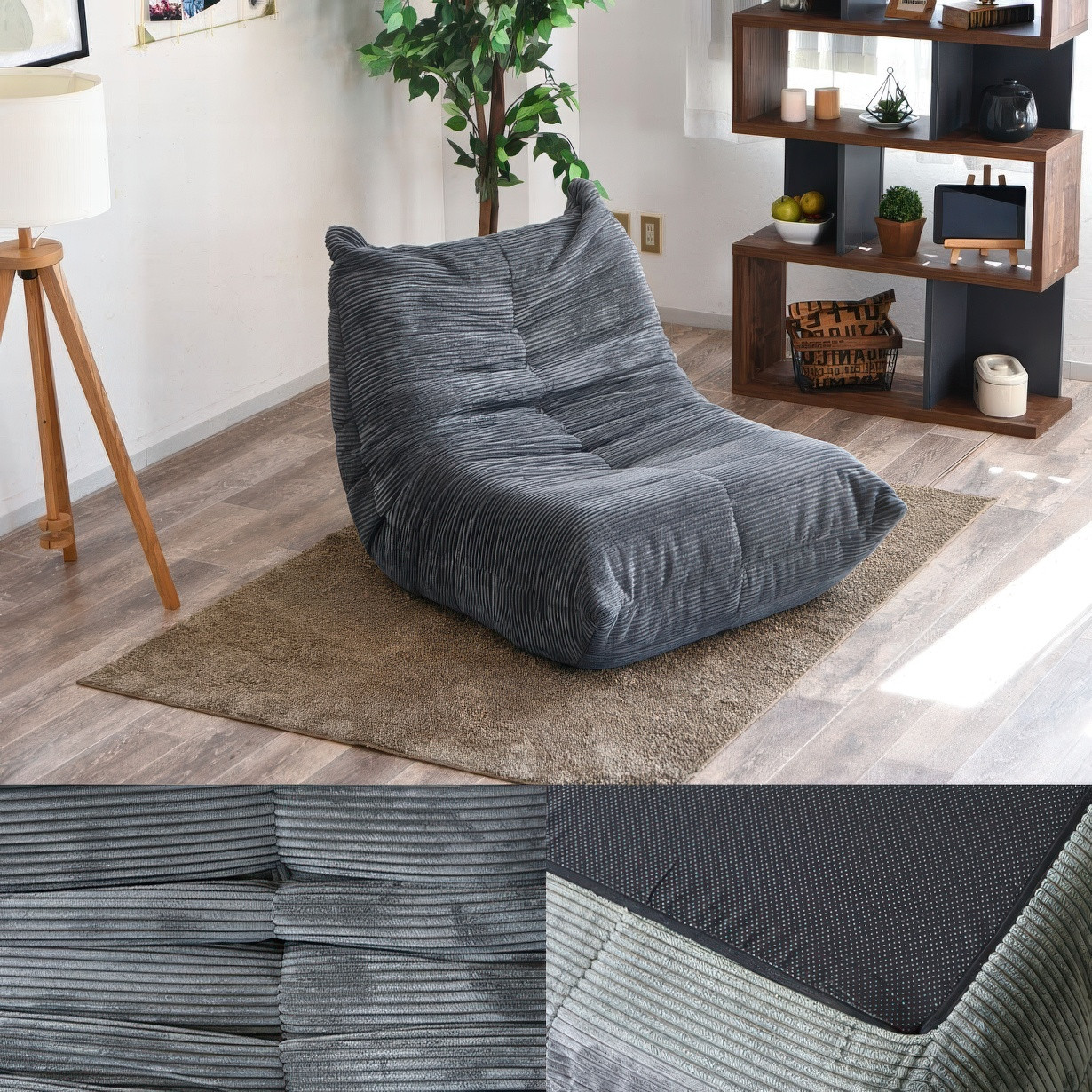 ソファ 1P 一人掛け 幅80 おしゃれ ローソファ 圧縮ソファ ソファー 1