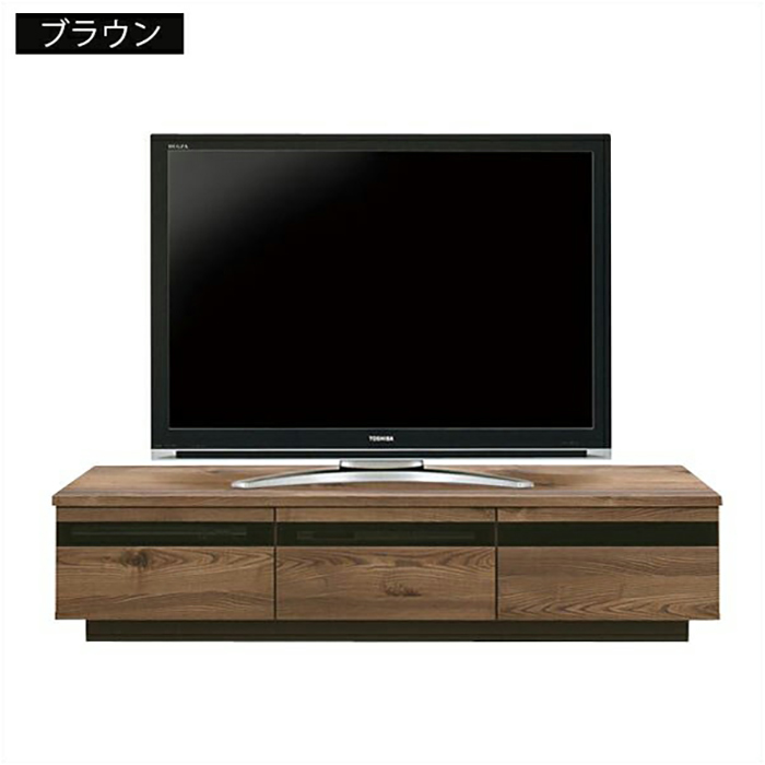 テレビボード ローボード 完成品 幅160cm リビングボード 北欧 リビング収納 ブラウン