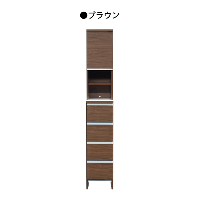 ランドリーボックス席 ランドリー仕合わせ 幅30珊 為し終える品 サニタリー納める か細い 納める棚 今めかしい 国産 赤銅色 家具、インテリア-ランドリー収納-ランドリー、サニタリー収納