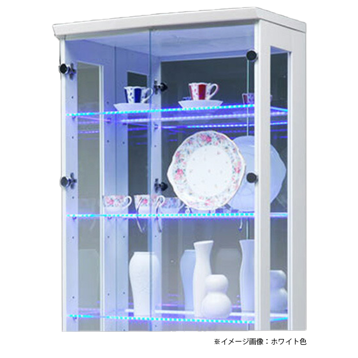 宅送] 大宝家具2号店コレクションケース 幅70cm フィギュア