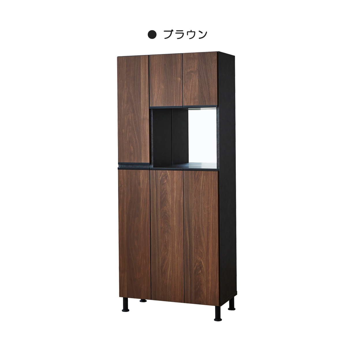 シューズボックス 75 靴箱 下駄箱 ハイタイプ オープン 組立不要 玄関