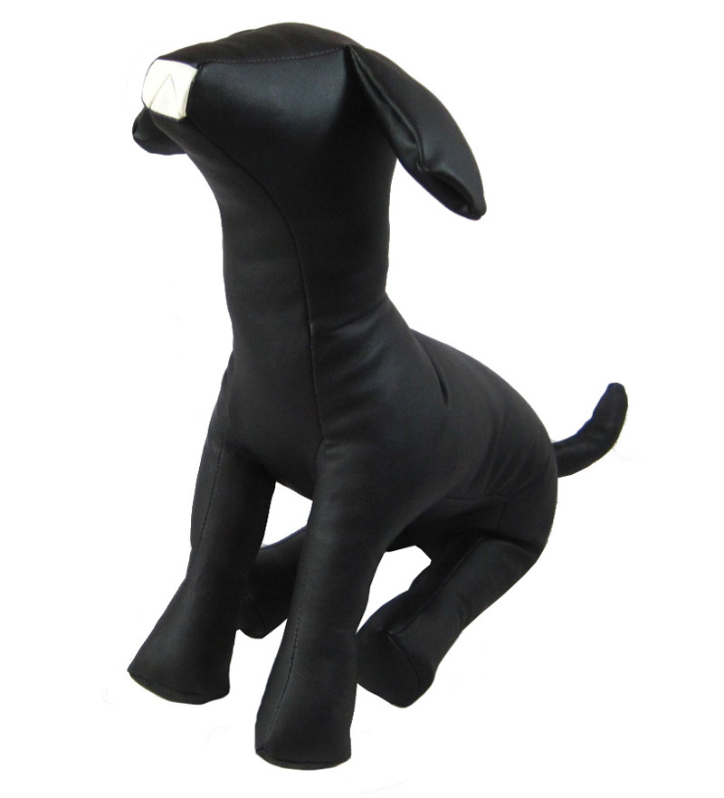 犬用モデル　マネキン ドッグ トルソー PUレザー ペット モデル 小型 中型 ディスプレイ 装飾 ペット専門店用品 ワンちゃん ホワイト ブラック　 SMLサイズ