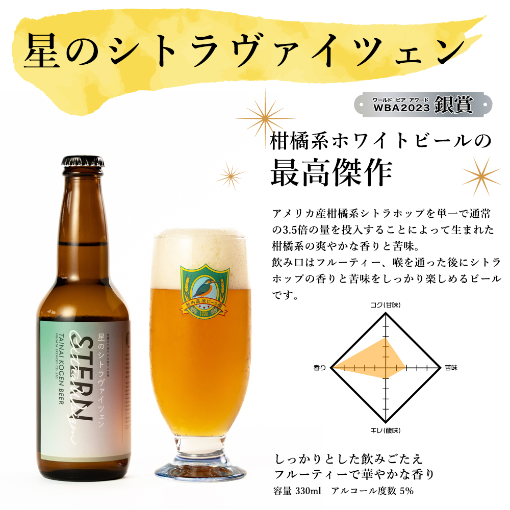 柑橘系ホワイトビールシトラヴァイツェン