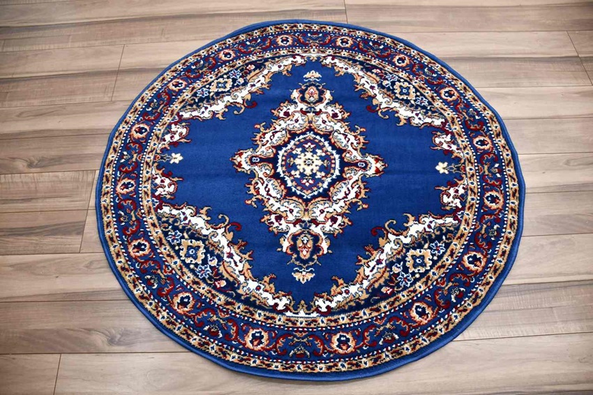 ラグ 240cm x 240cm ベルギー製 ベルギー ラグ 円形 丸 ラグマット 4.5畳 240 カーペット 絨毯