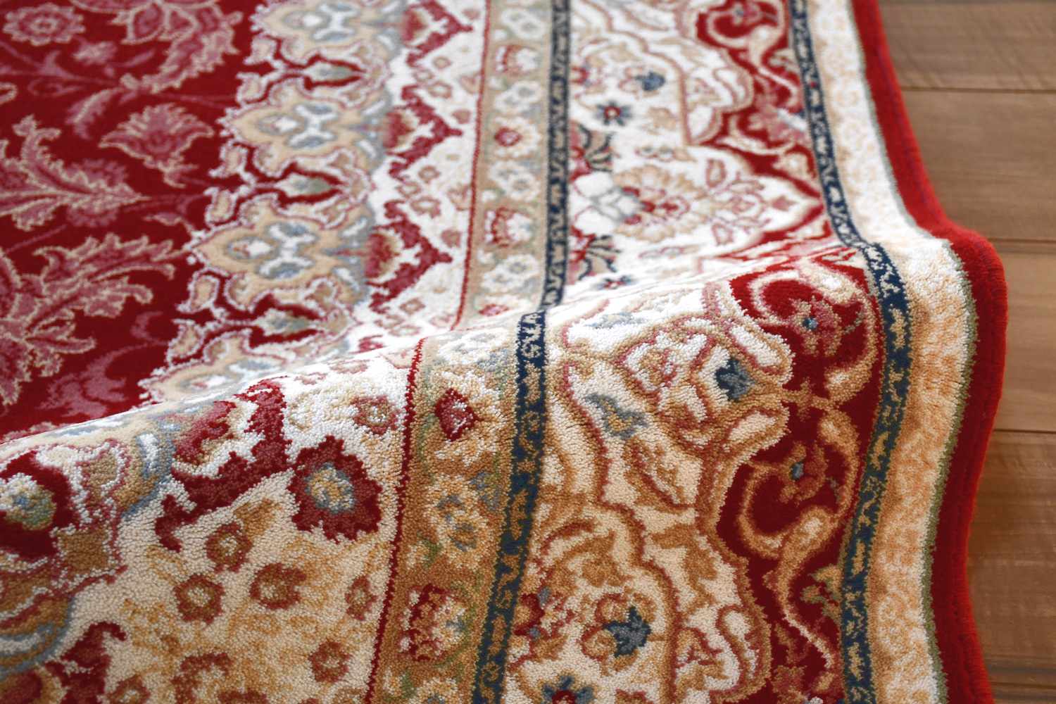 【新品】100%ウール絨毯　シルクロード　羊毛　ラグ　カーペット リビング 130×190】手織り ラグ 天然ウール100％ 羊毛 ラグマット カーペット