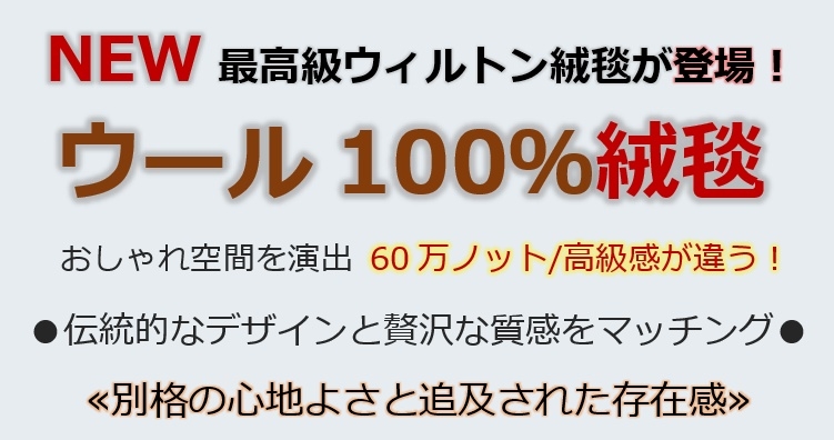 玄関マット ラグ 絨毯 67×120cm ベルギー ウール 厚手 じゅうたん