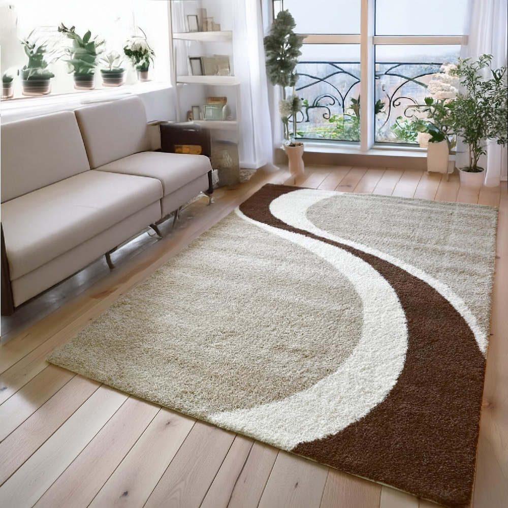 ラグ シャギー おしゃれ 3畳 200×250cm 北欧モダン 厚手 絨毯