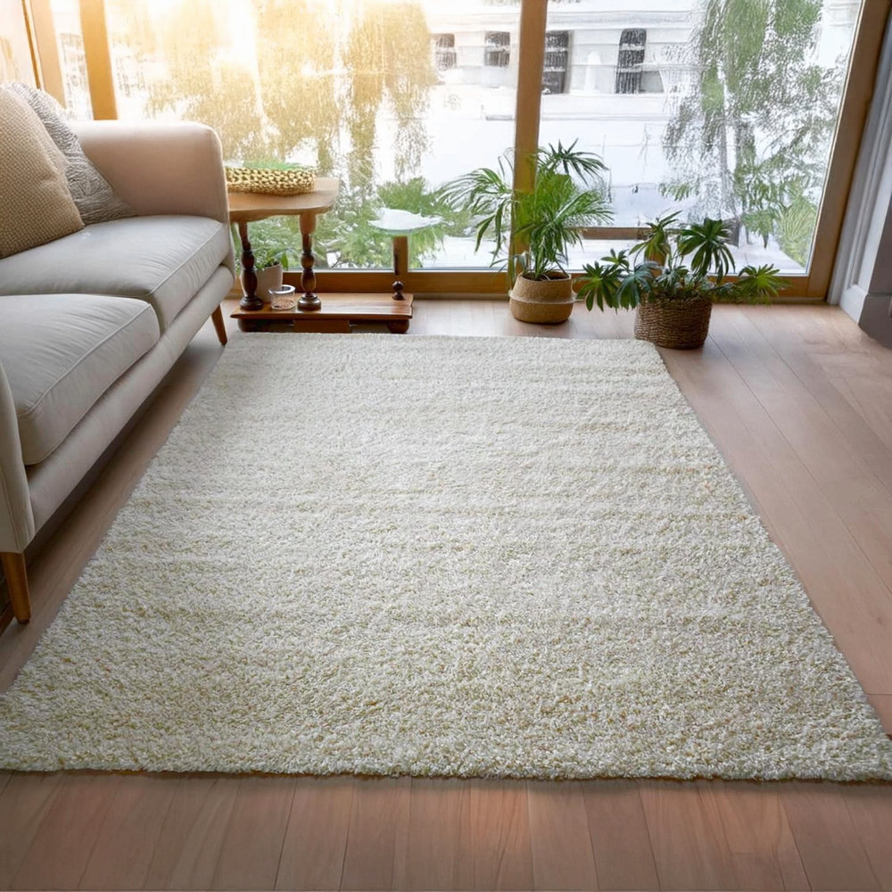 シャギー ラグ 無地 約 6畳 240×330cm シンプル 北欧 モダン 絨毯