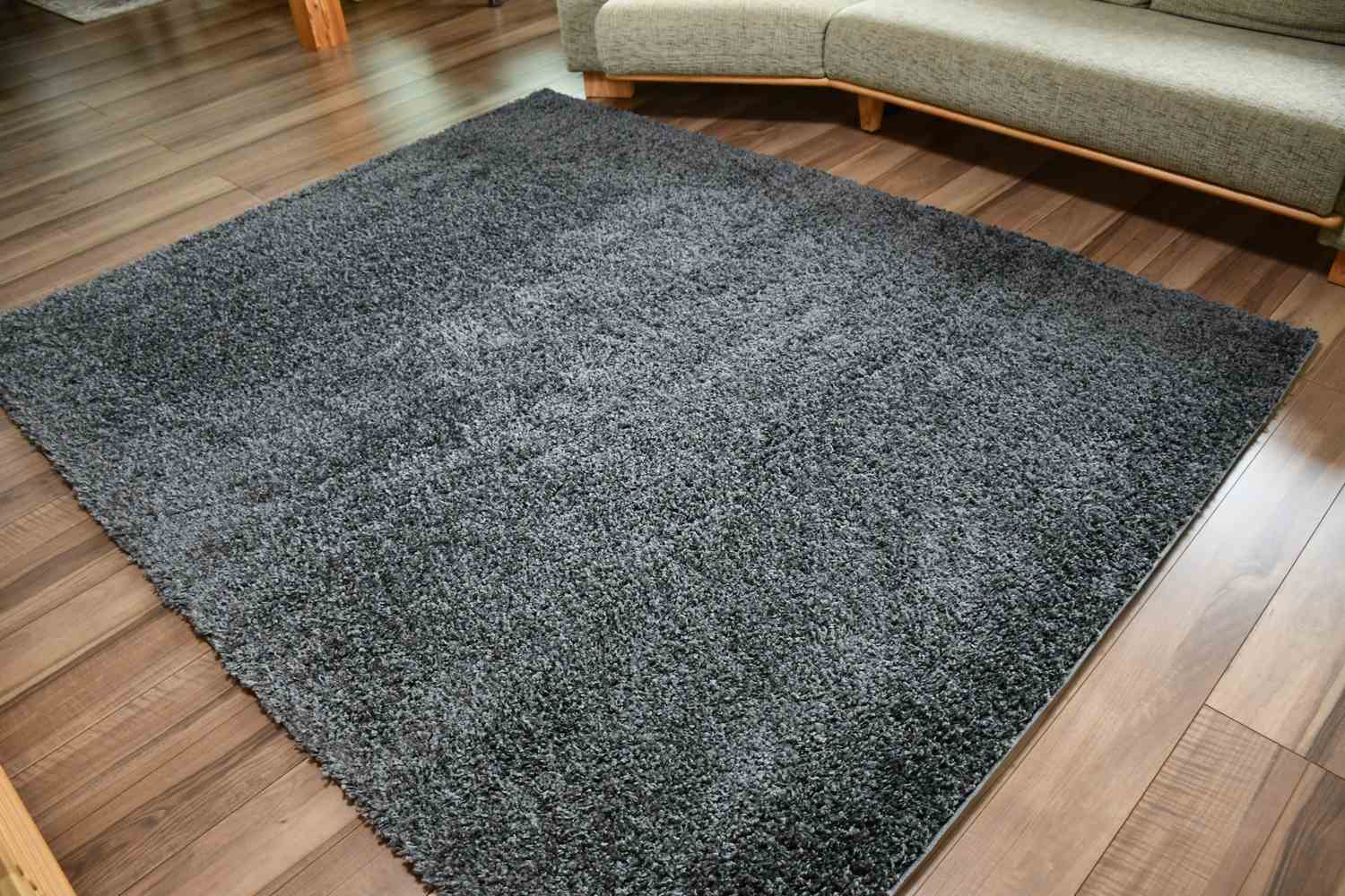 シャギーラグ 無地 絨毯 約 3畳 200×250cm シンプル 北欧 モダン