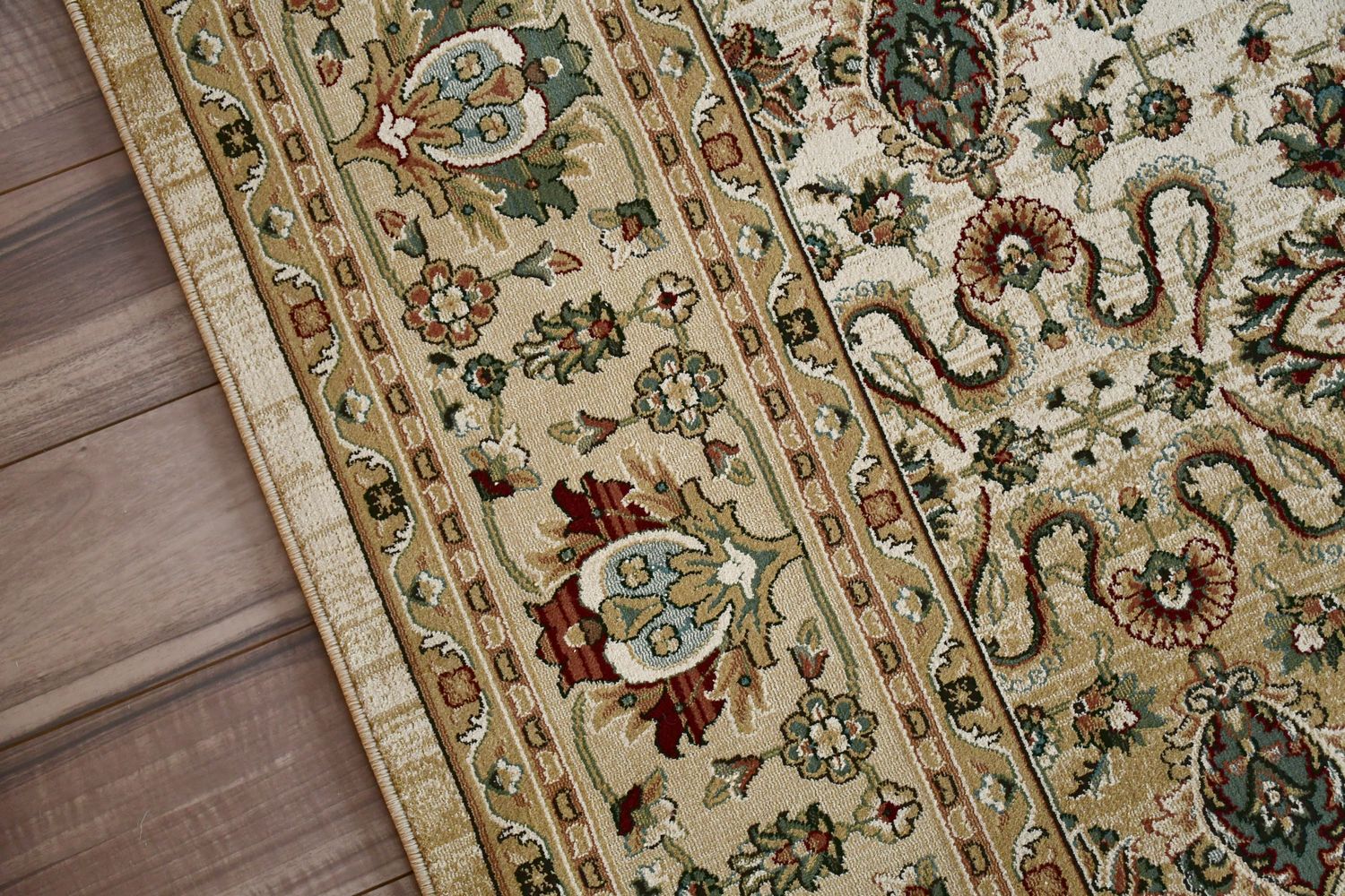 絨毯 6畳 240×330cm ラグ おしゃれ グリーン ベージュ 厚手 75万ノット カーペット ウィルトン織 ヴィンテージ 丸巻き じゅうたん 当社在庫 (ロンガ240ｘ330)_21