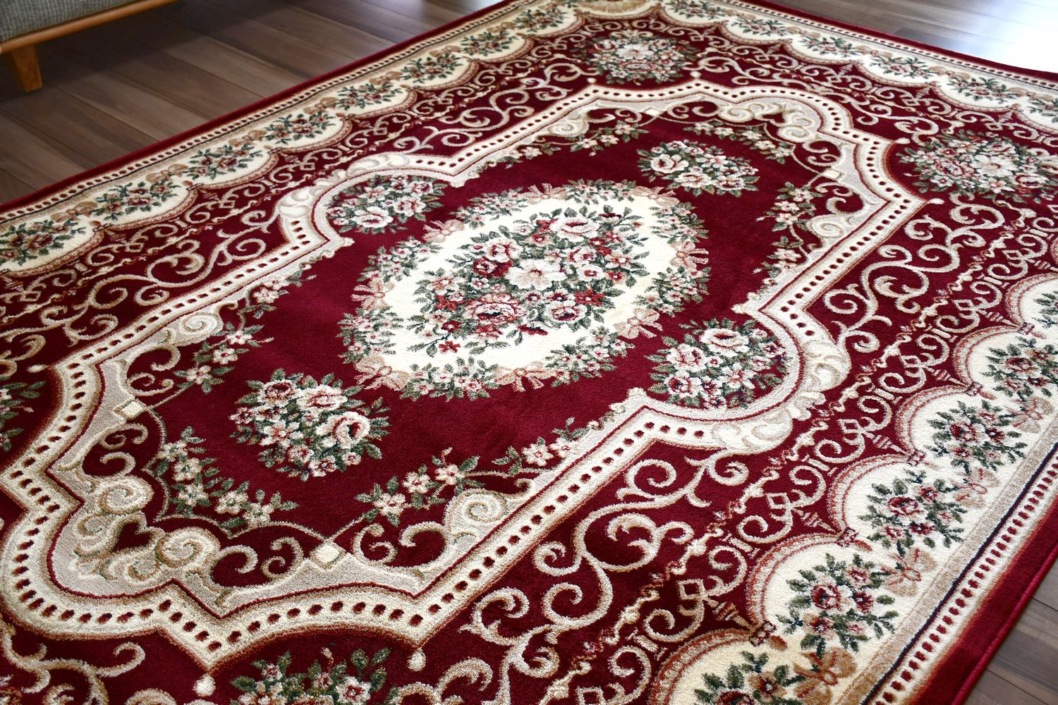 ２００ｘ２５０ｃｍ ラグ 絨毯 3畳 menderu レッド 9473A 200x250cm ラグ 絨毯 3畳 menderu レッド 9473A 【公式通販】