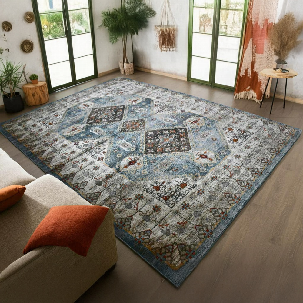 絨毯 約 4畳 ラグ 200×285 cm おしゃれ カーペット ウィルトン織 厚手